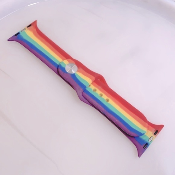 😎2/$20 Replacement Silicone Watch Band For Apple Watch - Picture 3 of 11